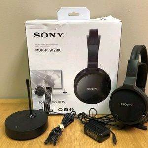 Sony Wireless Stereo RF Headphones (MDR-RF912RK)-